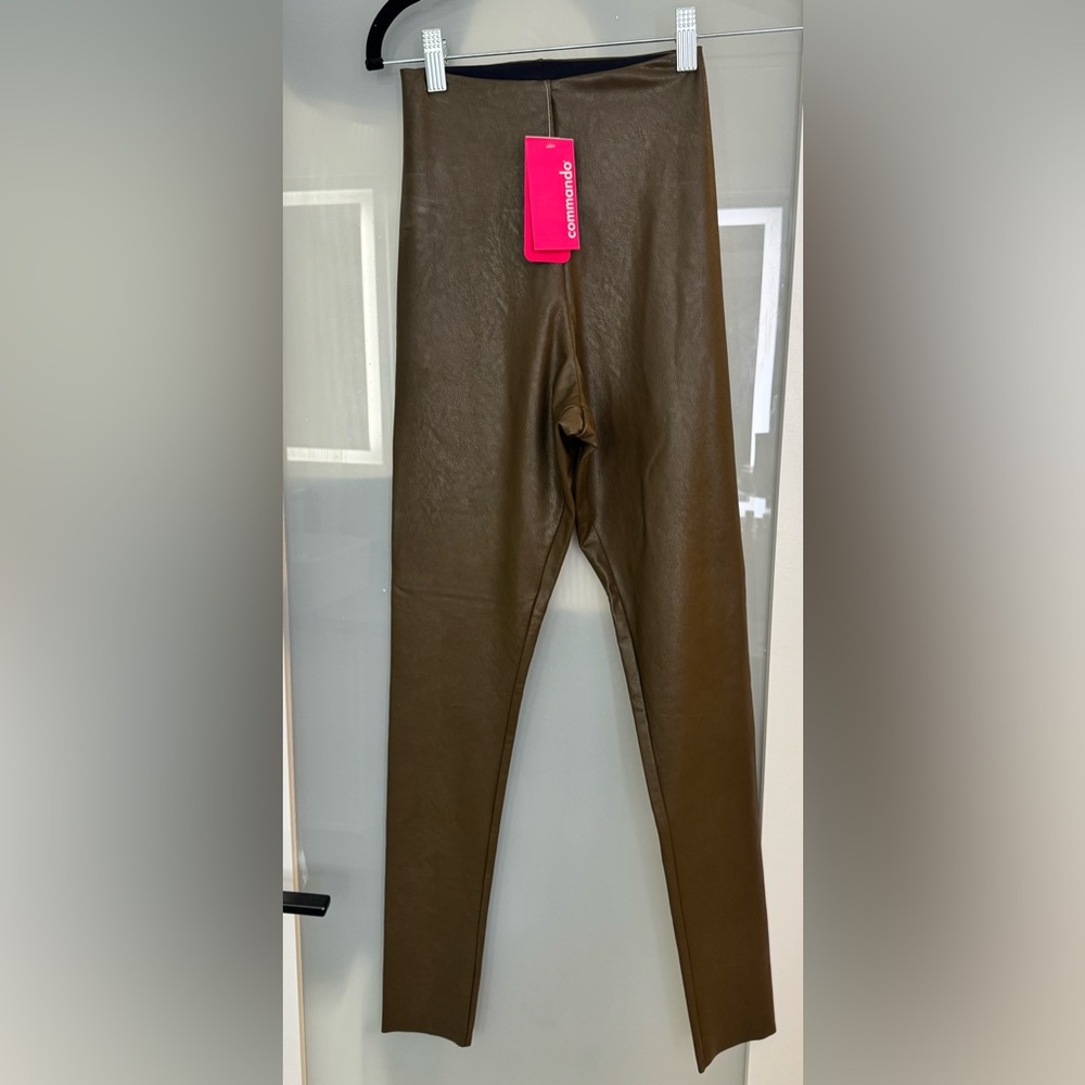 Commando cadet Faux Leather Leggings. Size XS. NWT